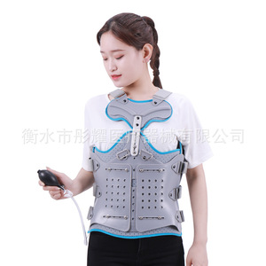 Adjustable Thoracolumbar Orthosis Adult Thoracolumbar Support Brace With Pump For Waist Protection - Product Image 4