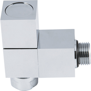 <span class=keywords><strong>Radiador</strong></span> de ángulo cuadrado, válvula de riel de toalla cromado - Product Image 4