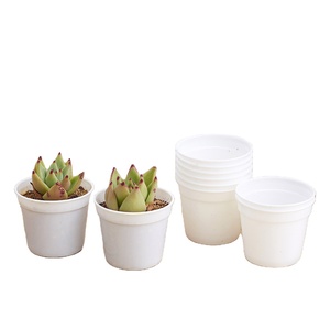 Manufacturers wholesale seedling pots plastic flower pots small round pots