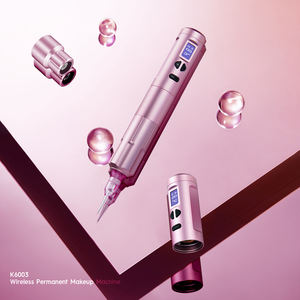 Biomaser Tattoo Supplies K6003 Máquina inalámbrica Pluma Pistola <span class=keywords><strong>de</strong></span> tatuaje Máquina <span class=keywords><strong>de</strong></span> dermografo <span class=keywords><strong>de</strong></span> maquillaje permanente inalámbrica - Product Image 3