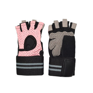 Gants de sport ajustables antidérapants pour la musculation et l'entraînement, pour hommes, de la marque Black Pink Gym Accessories - Product Image 3