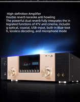 Amplificateur surround 5.1 de haute qualité Amplificateur de D-TS Do-lby Système de cinéma maison amplificateur domestique haute puissance
