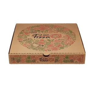 Global UAE Supplier Selling Custom Size Takeaways Recyclable Printed Paper Pizza Boxes for Food Packaging for Wholesale Buyers