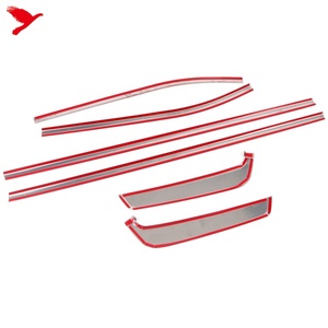 Cho TOYOTA tacoma 4th gen. 2024 <span class=keywords><strong>2025</strong></span> thép không gỉ bên ngoài cửa sổ sill khung trung tâm trụ cột bìa Dải đúc TRIM 6 cái - Product Image 5