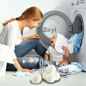 Lane Dryer palline con Logo personalizzato <span class=keywords><strong>ammorbidente</strong></span> in tessuto naturale realizzato in 100% <span class=keywords><strong>lana</strong></span> Premium di nuova zelanda <span class=keywords><strong>per</strong></span> ridurre le rughe Baby Safe - Product Image 4