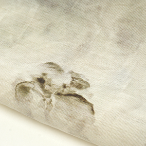 Tissu sergé en lyocell et lin imprimé personnalisé de qualité supérieure pour vêtements de mode - Product Image 6