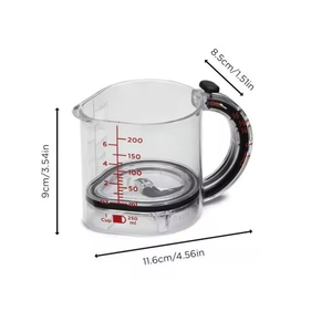 Tasse à mesurer réglable 4-en-1, tasse à mesurer tout-en-un, tasse à mesurer intégrée réglable - Product Image 1