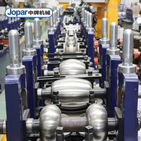 Machine de production de tuyaux ronds en acier inoxydable, grand diamètre, 1 mètre