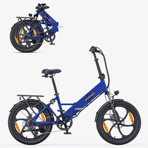 Bicicleta Eléctrica Plegable HillMiles Mile 2, 250W, Batería de 13Ah, Neumáticos Gruesos 20x3.0, Todoterreno, para Desplazamientos Urbanos, Disponible en la UE - Product Image 1