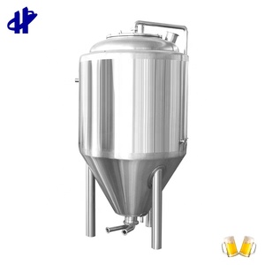 1000L 10BBL 10 बैरल स्टेनलेस स्टील बिक्री के लिए डिंपल जैकेट समदाब रेखीय किण्वन टैंक बियर किण्वक - Product Image 3