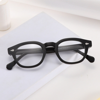 Lunettes de vue unisexes MS 3008 en acétate, monture carrée et ronde, branches minimalistes, artisanat exquis, texture premium