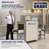 Escáner de Rayos X para Equipaje de Grado Institucional Averguard VKX-6550A, Inspección de Seguridad Profesional para Edificios Gubernamentales