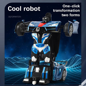 1/18 <span class=keywords><strong>Control</strong></span> de gestos RC Stunt Car Deformación de un botón Rotación de 360 ° Faros LED y Juguete de transformación automática para niños - Product Image 3