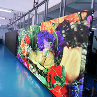 P4.81 Carteleras para interiores Base de pantalla de luz Led para interiores 500*500mm 500*1000mm Panel Exterior Pantalla Led Fábrica