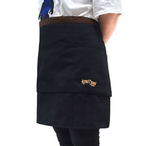 Delantales Cortos de Barista en Promoción, Delantales de Algodón Personalizados para Camareros y Camareras, Delantales de Cintura con Logotipo Bordado Personalizado - Product Image 6