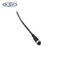 Cable de Extensión Hembra para Conector de Aviación de 4 Pines, Resistente al Agua y a los Golpes