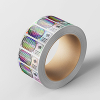Laser personnalisé VOID sécurité holographique étiquette 3D hologramme emballage étanchéité inviolable sécurité sceau hologramme étiquette autocollant