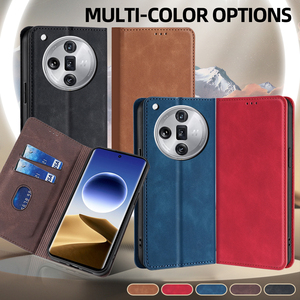 Para <span class=keywords><strong>OPPO</strong></span> <span class=keywords><strong>Find</strong></span> X7 X6 <span class=keywords><strong>X5</strong></span> X3 X2 Ultra Pro <span class=keywords><strong>Lite</strong></span> Neo funda con ranura para tarjeta funda de lujo con Tapa de cuero PU funda magnética para teléfono móvil - Product Image 6