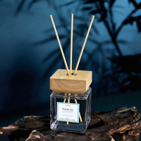 Diffuseur de parfum de luxe 500 ml en verre, longue durée, sans sulfate, sans alcool, fait main, pour la maison et l'hôtellerie, parfum aux huiles essentielles