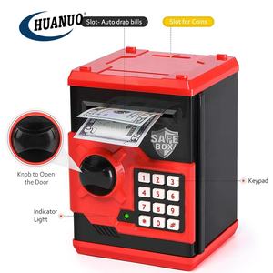 Bambini ATM plastica educativo multifunzione Password elettronica moneta salvadanaio giocattoli salvadanaio risparmio scatole di denaro per i bambini - Product Image 3