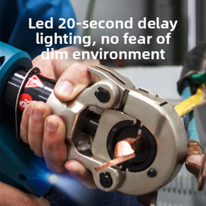 ED-300 18V alimenté par batterie au Lithium outil de <span class=keywords><strong>Compression</strong></span> hydraulique sans fil câble <span class=keywords><strong>pince</strong></span> <span class=keywords><strong>à</strong></span> sertir pour les projets de Distribution d'énergie - Product Image 5