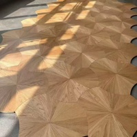 Leaf-like 3/4 Engineered Hardwood Flooring 3mm 4mm 6mm Timber Solid Engineered European White Oak Wood Parquet Flooring