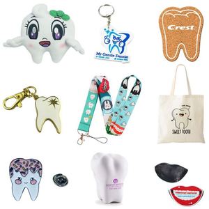 Dental Advertising Marketing Office Item Instruments Corporate Gift Set Giveaway Merchandise Promotional <b>Key</b> <b>Chains</b> with My logo - Product Image 1