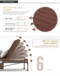 Sofá <span class=keywords><strong>cama</strong></span> plegable de metal, pequeño, para apartamento y sala de estar - Product Image 5