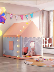 Tente <span class=keywords><strong>de</strong></span> jeu portable pour enfants, cadeau pour tout-petits, tente <span class=keywords><strong>de</strong></span> jeu pour bébé, salle <span class=keywords><strong>de</strong></span> jeux, base secrète, château - Product Image 3