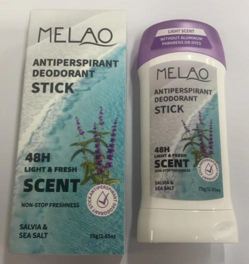 75g ANTIPERSPIRANT DEODORANT STICK(SALVIA & SEA SALT)