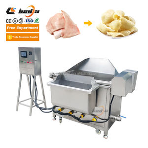 Machine à frire industrielle continue pour craquelins, ligne <span class=keywords><strong>de</strong></span> traitement <span class=keywords><strong>de</strong></span> friture pour peau <span class=keywords><strong>de</strong></span> porc, friteuse continue pour nuggets <span class=keywords><strong>de</strong></span> poulet - Product Image 5