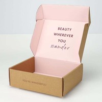 Solution d'emballage écologique personnalisée Sous-vêtements de luxe Vêtements Vêtements Imprimés Boîte d'emballage pour robe