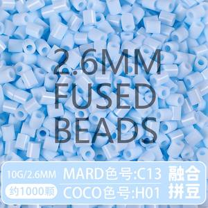 <span class=keywords><strong>Perles</strong></span> de fusion élastiques en EVA de 2,6 mm, 1000 pièces en vrac, <span class=keywords><strong>pour</strong></span> projets d'artisanat avancés, directement de l'usine - Product Image 5