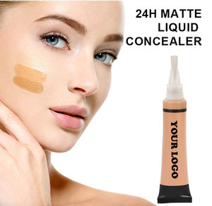 Maquillage naturel couverture complète correcteur <span class=keywords><strong>orange</strong></span> liquide logo personnalisé produits de maquillage haute définition correcteur de sourcils - Product Image 6