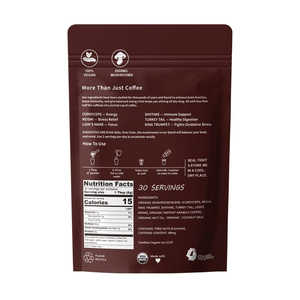 Caffè in Polvere con Funghi all'Ingrosso dalla Fabbrica, Supporto Personalizzato per Integratori di Funghi Reishi, Shiitake, Morel ed Estratti di Funghi in Polvere - Product Image 2