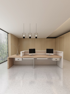 Mostrador de Recepción Moderno para Empresas, Consultorios Dentales, Hospitales, Salones de Belleza, Servicio de Consultas, Caja - Product Image 5