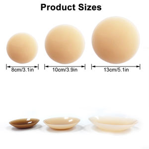 Cache-Tétons en Silicone Lavables Opaque Cache-Mamelons en Silicone Sans Colle Cache-Mamelons Discrets avec Emballages - Product Image 4