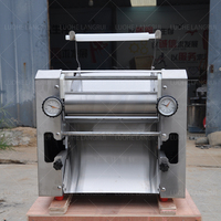 Machine à nouilles électrique en acier inoxydable Petite machine à nouilles électrique commerciale Machine à nouilles roulantes entièrement automatique