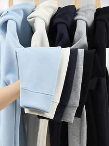 Sudadera con Capucha y Cremallera de 400 Gramos de Peso Pesado de Moda Deportiva Y-X, Sudaderas Personalizadas, Chaqueta de Ropa para Hombre - Product Image 3