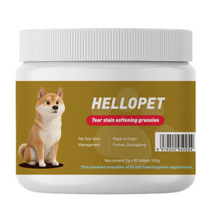 OEM ODM Compléments nutritionnels pour animaux de compagnie Granulés adoucissants pour les taches de larmes Convient aux chats et aux chiens - Product Image 1