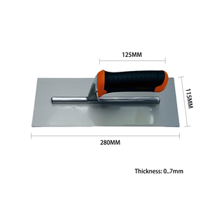 ソフトハンドルDIY工業グレード石工高炭素鋼ブレードコンクリート壁構造と石膏用 - Product Image 1