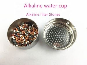 Tự nhiên khoáng sản năng lượng thông minh Thermo vỡ Nano Alkaline uống cup thép không gỉ chân không thông minh chai nước Flask - Product Image 3