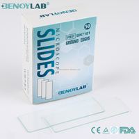 BENOYLAB Disposable Microscope Glass Slide 7101 with Cover Glass Slips