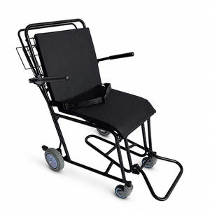 Fauteuil de transfert manuel pour aéroport, taille standard, en alliage d'acier, dispositif médical certifié CE - Product Image 4