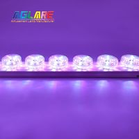 Aglare Decorations 60MM Lumière LED RGB Automatique pour Fêtes Foraines, Étanche AC24V, pour Extérieur