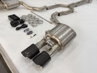 Système d'échappement Catback de haute qualité en alliage de titane 2014-2018 pour Porsche Panamera 970.1 4.8T 2009, tuyaux d'échappement
