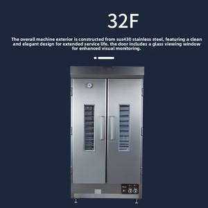 Nova Caixa de Fermentação de Pão Comercial em Aço Inoxidável com Porta Única, Alta Produtividade, Equipamento de Cozimento com Temperatura Constante 220V - Product Image 5