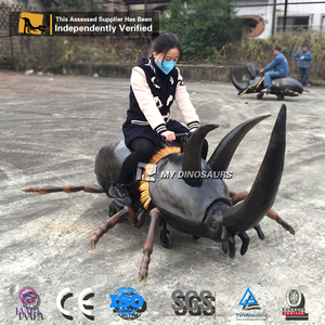 MY Dino Véhicule d'attraction haute simulation pour équipement de terrain de jeux commercial, Scooter <span class=keywords><strong>Scarabée</strong></span> à <span class=keywords><strong>vendre</strong></span> - Product Image 2