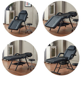 Reposabrazos y silla de <span class=keywords><strong>tatuaje</strong></span> mecánico ergonómico negro a precio profesional estilo de diseño moderno HECHO DE Metal - Product Image 4