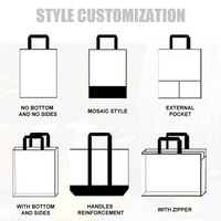 Sac fourre-tout réutilisable transparent et imperméable en TPU PVC XingHe, sac cosmétique personnalisable pour les voyages, la plage et la natation